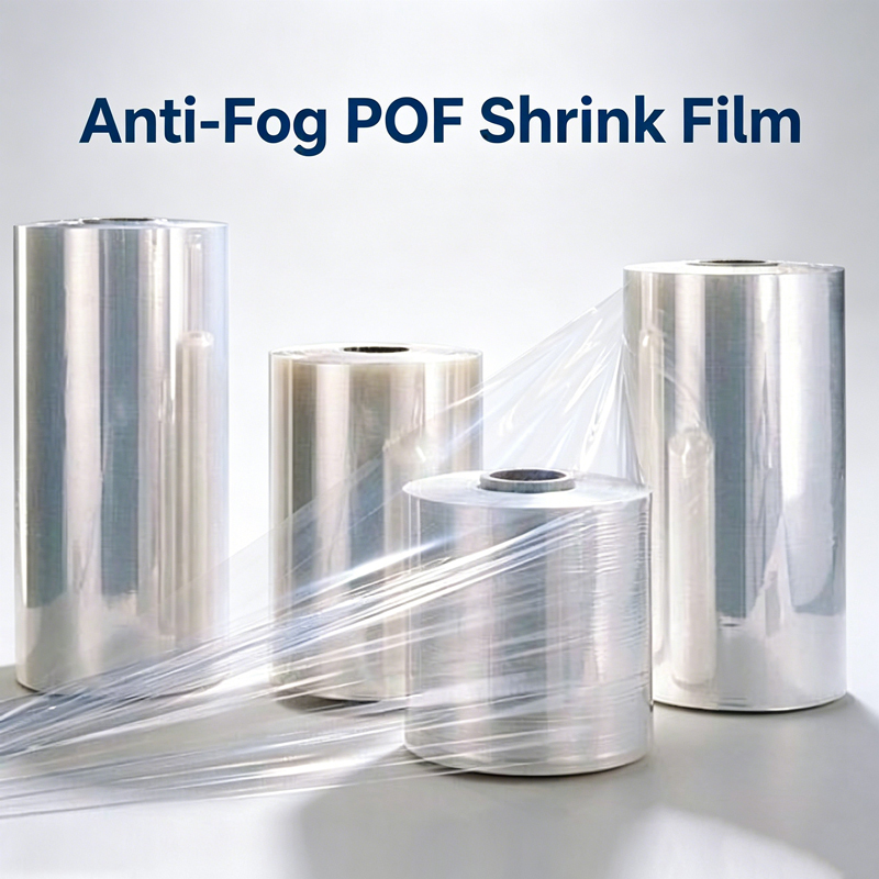 Película termoencolhível antiembaçante POF